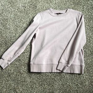 Pink long sleeve crewneck